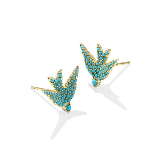 Melody Bird Stud Earrings