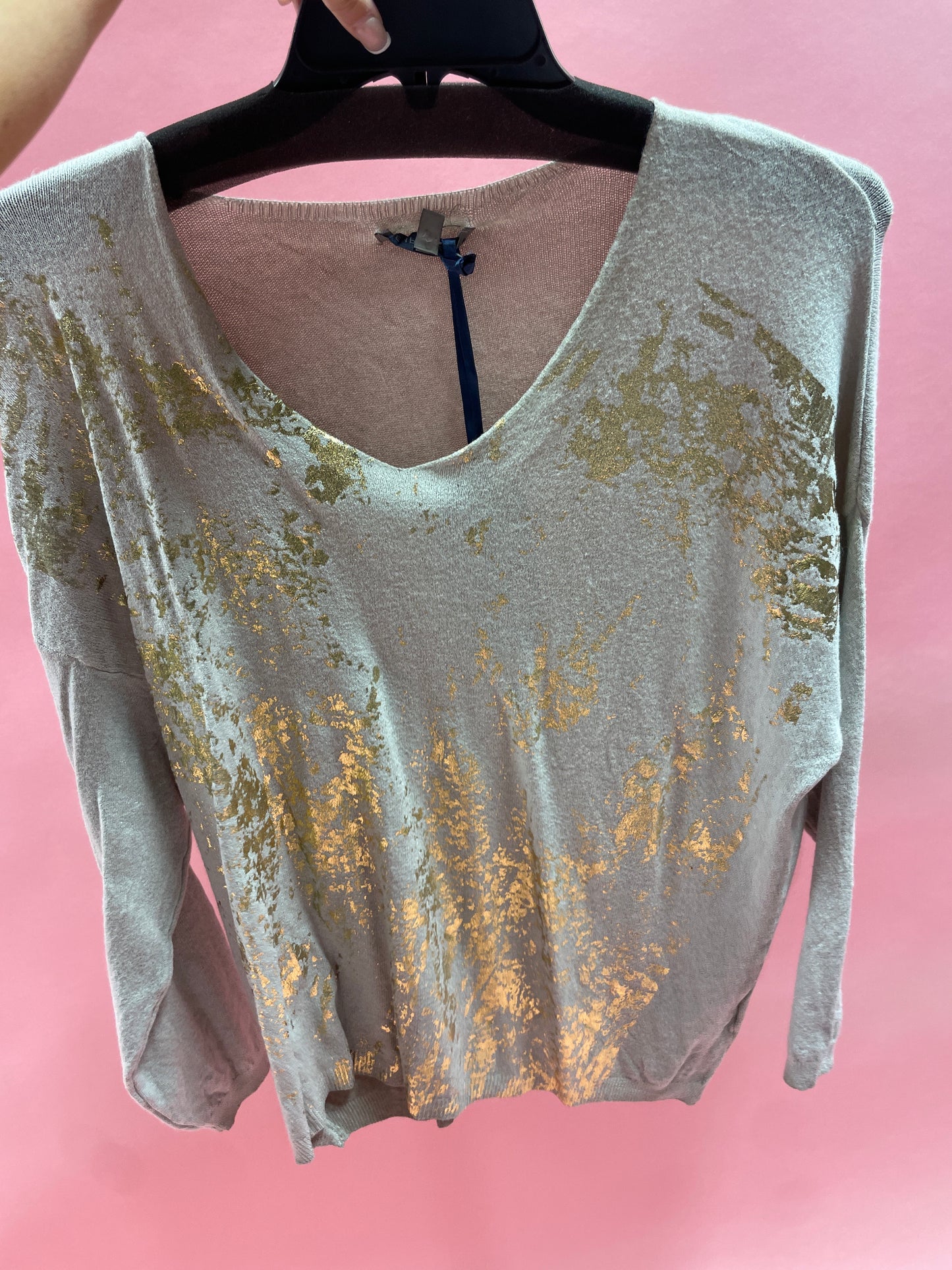 Gold Flake Sweater