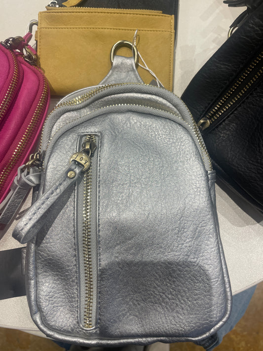 silver skyler sling bag