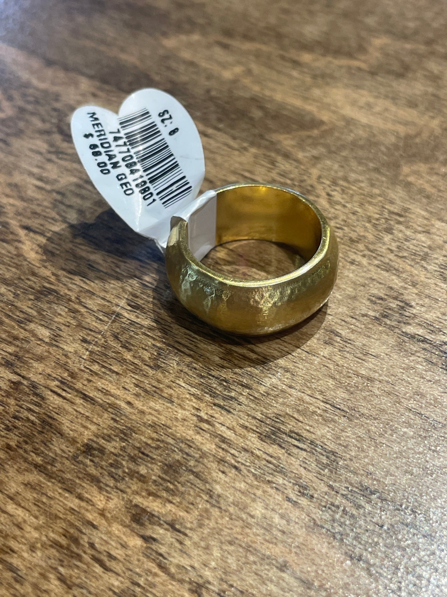 thick gold ring