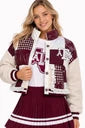 Texas A&M Patchwork Sherpa Jacket