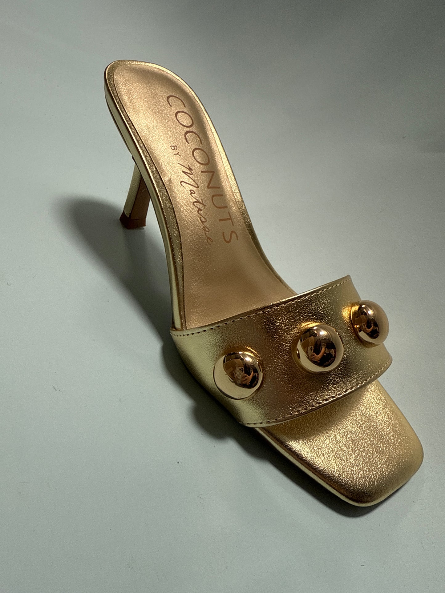 THEO GOLD HEELS