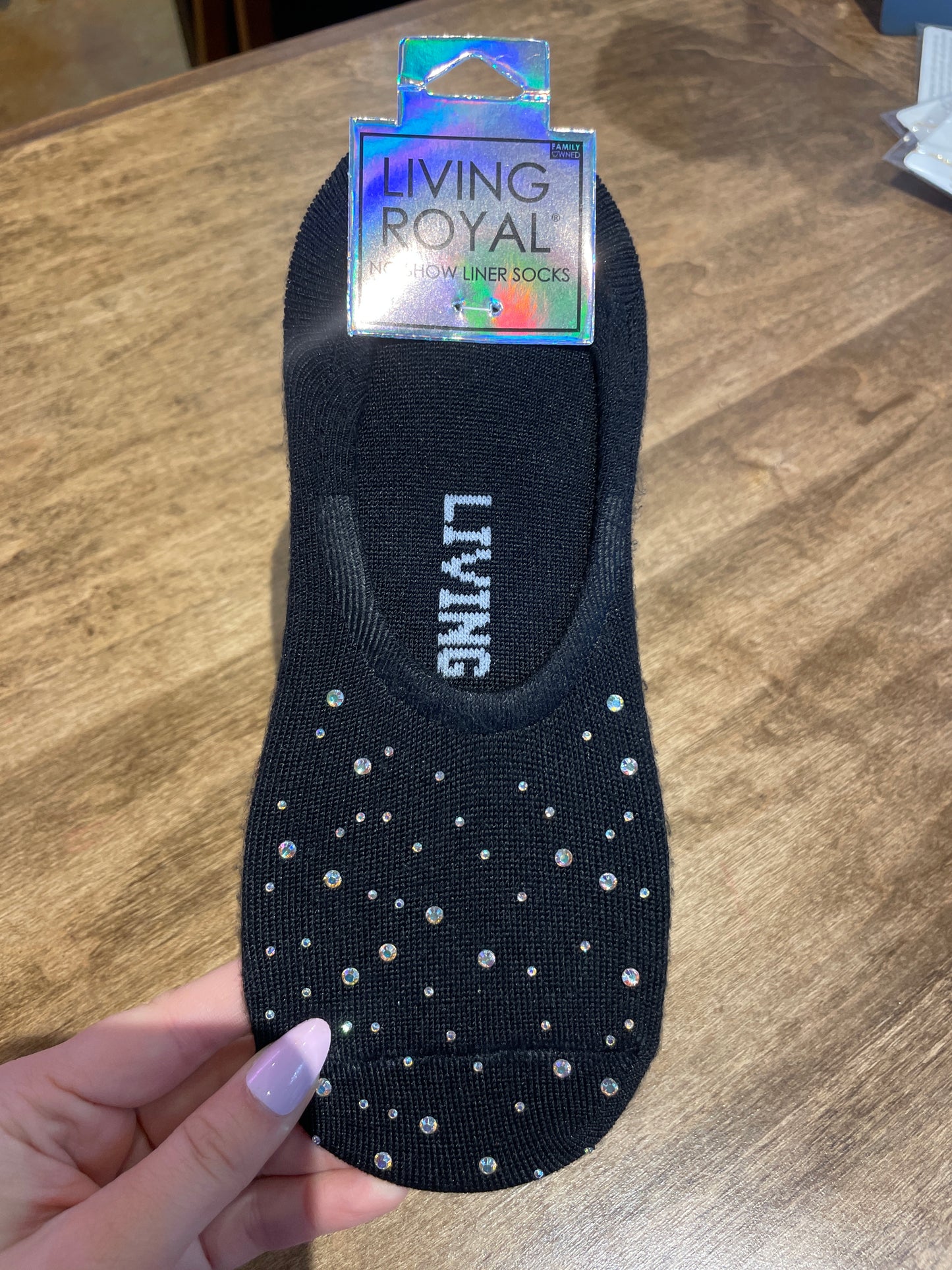 Living Royal Crystal socks