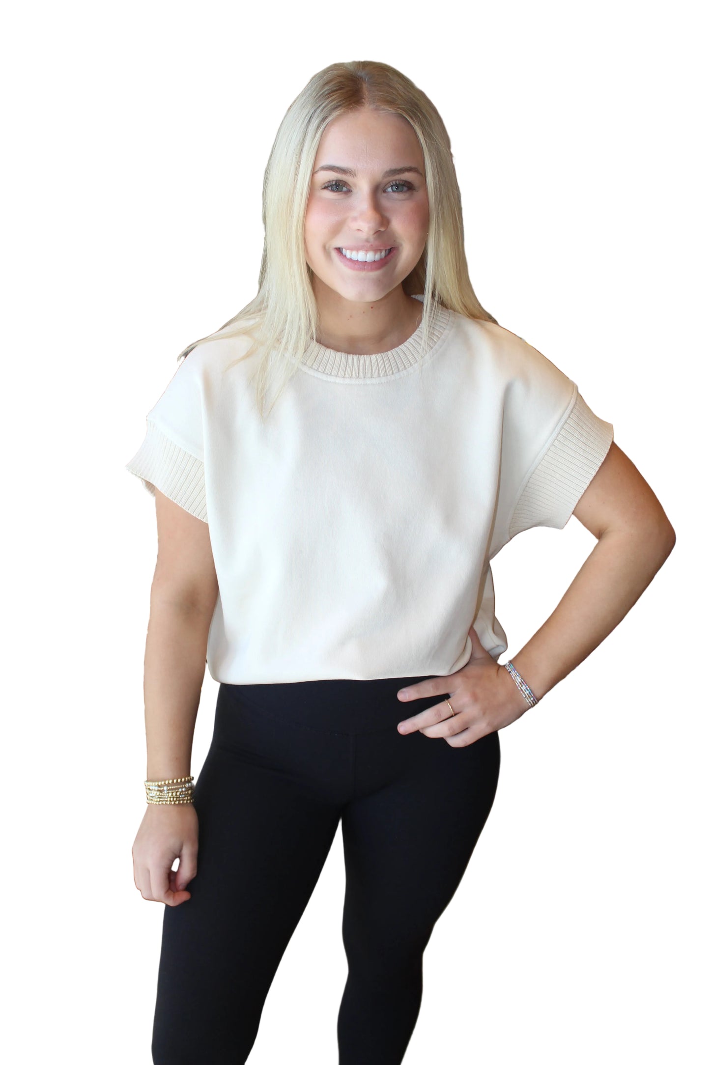 Drop sleeve top