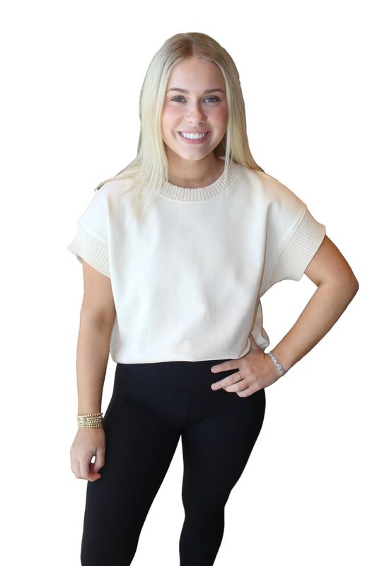 Drop sleeve top