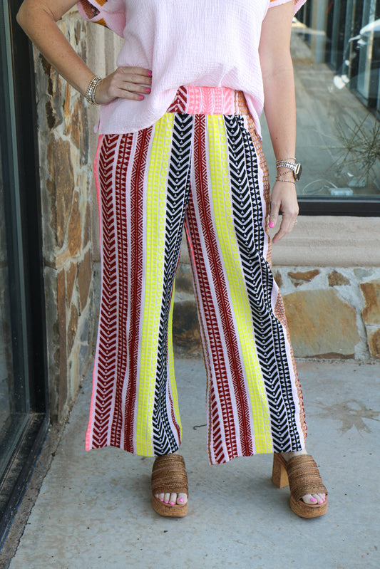 Tribal Pattern Pants