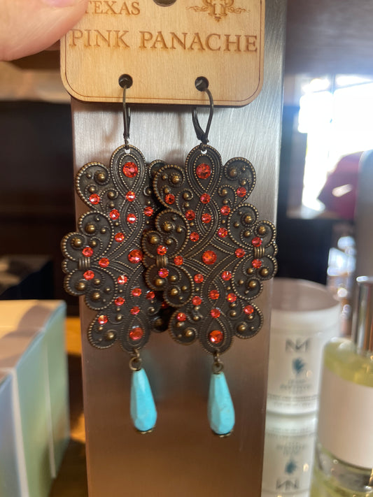 RETRO SWIRL EARRING