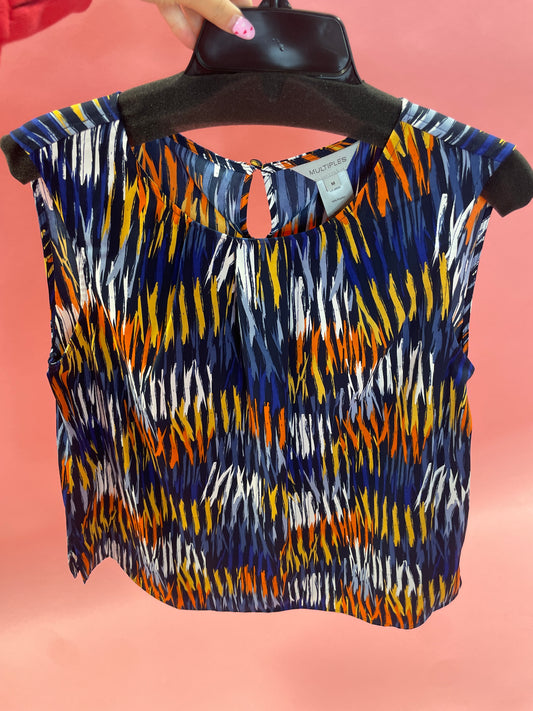 Stripped pattern multipules top