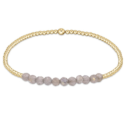 GOLD BLISS 2MM BEAD BRACELET