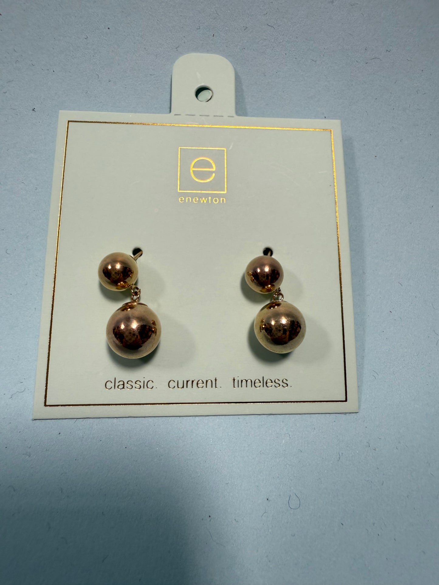 CLASSIC BALL DROP STUD EARRINGS