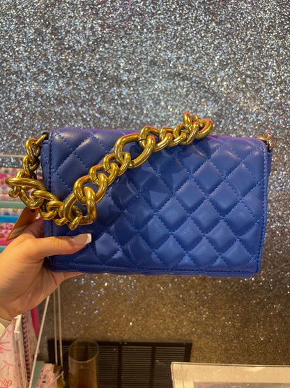 quilted shoulder bag