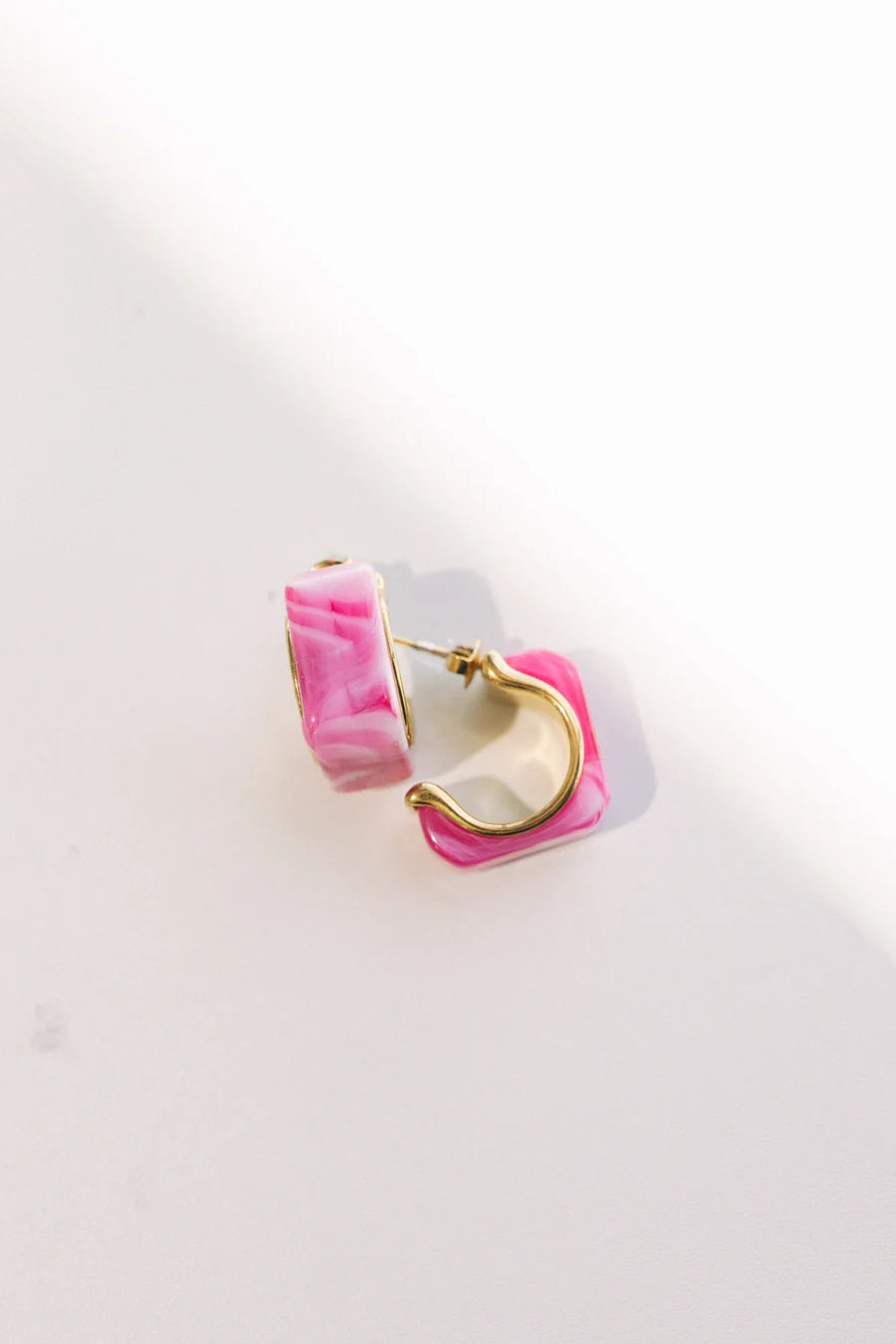 Color Coded Hoop Earrings