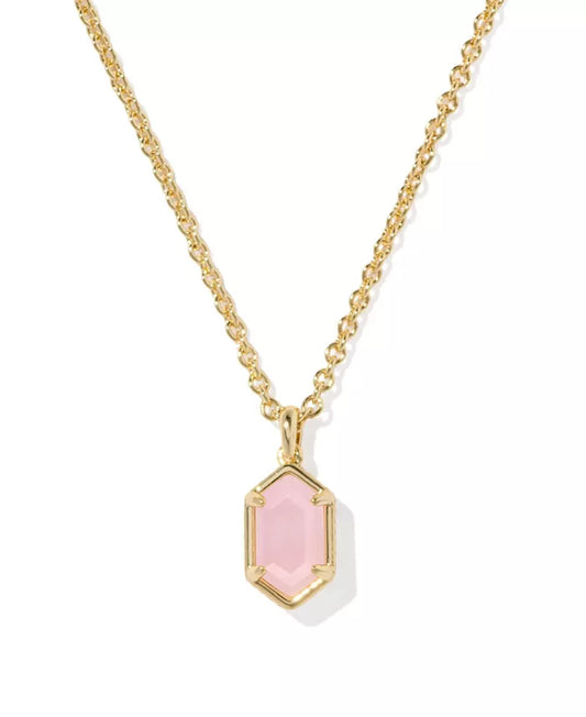 Hallie Short Pendent Necklace