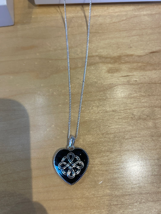 INTERLOCK NOIR REV HEART NK