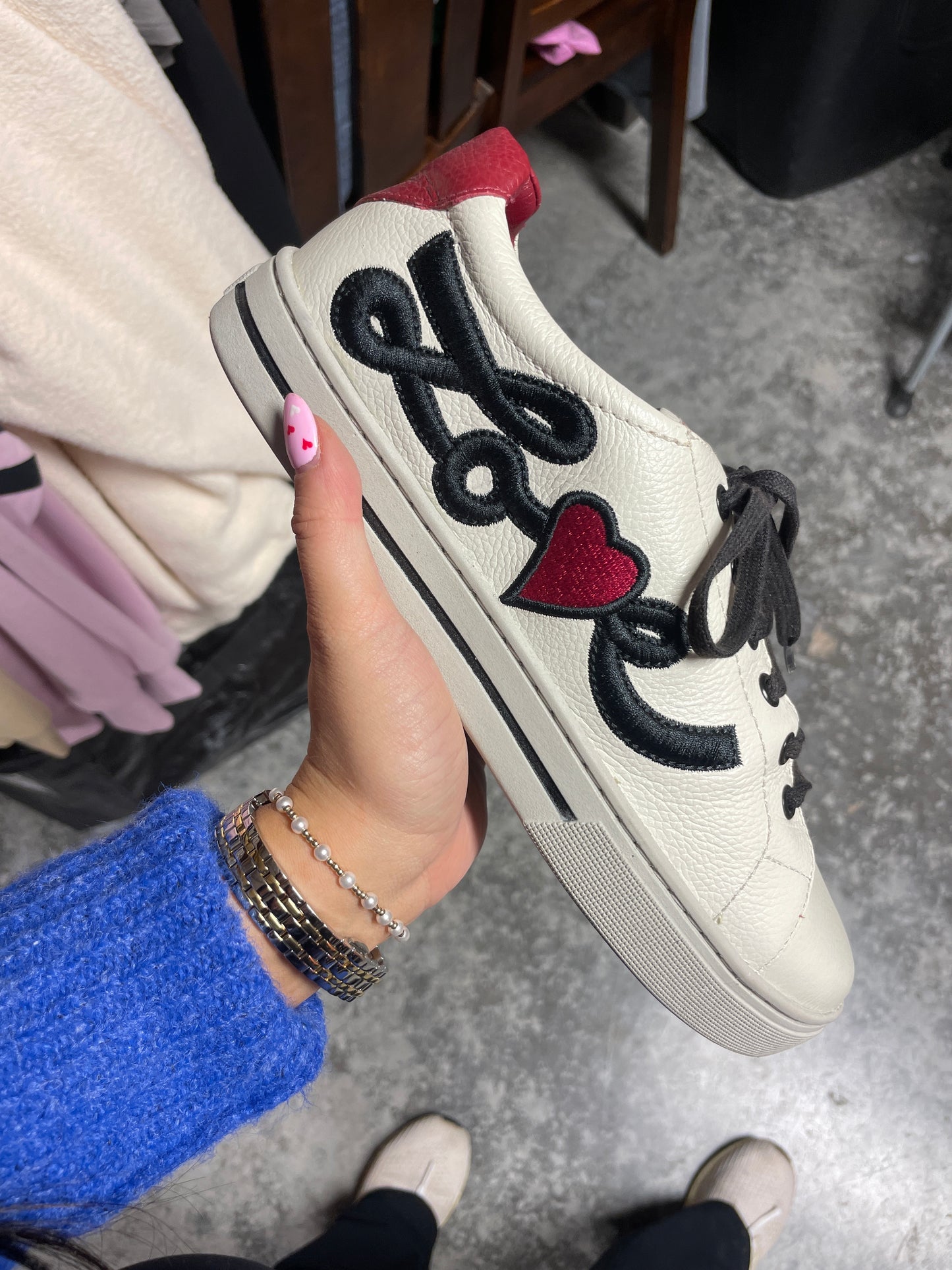 Love Me White Shoe