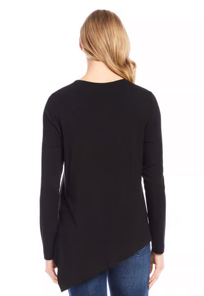 Black Embellished Top