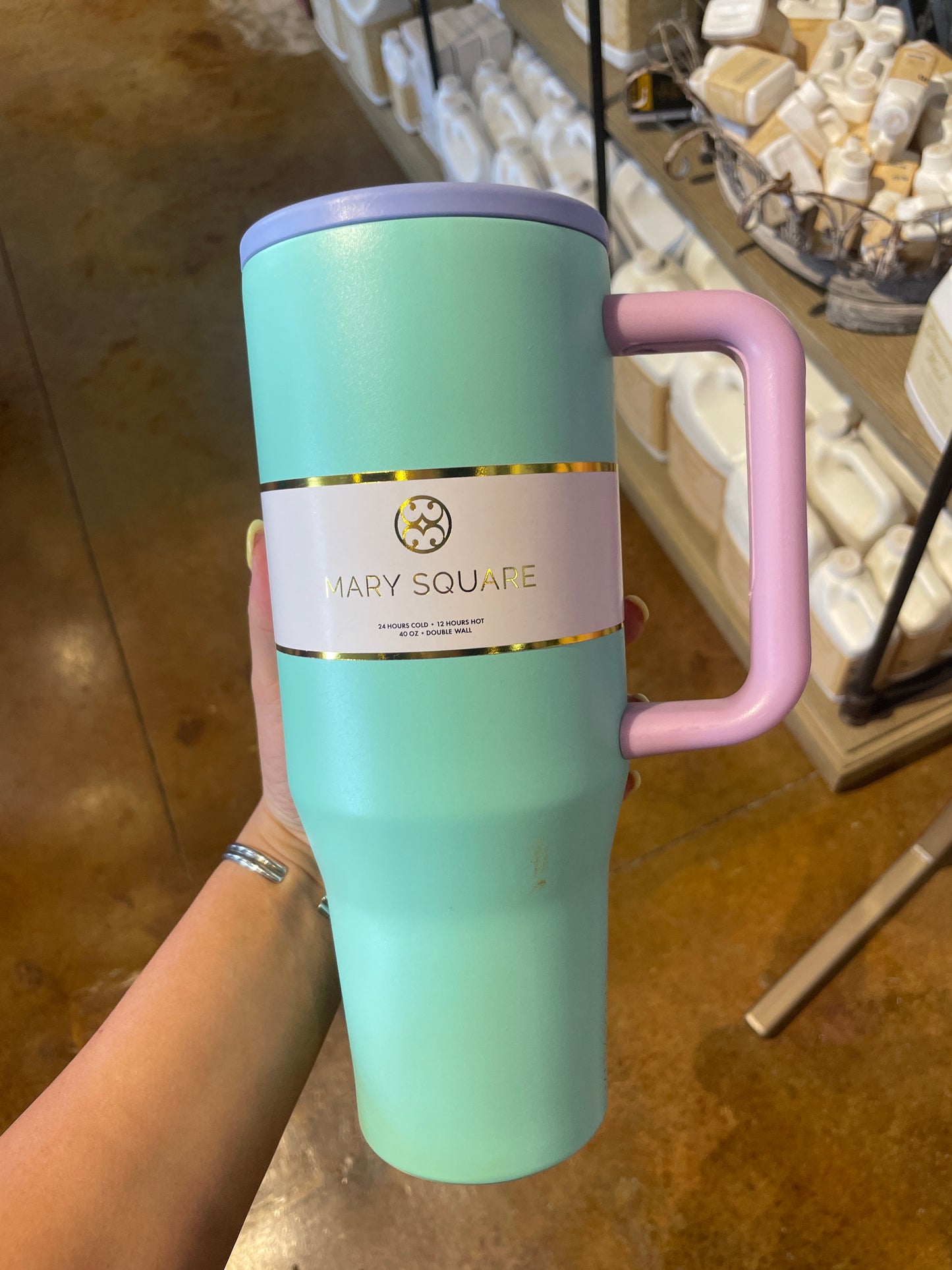 Color Block 40oz Tumbler