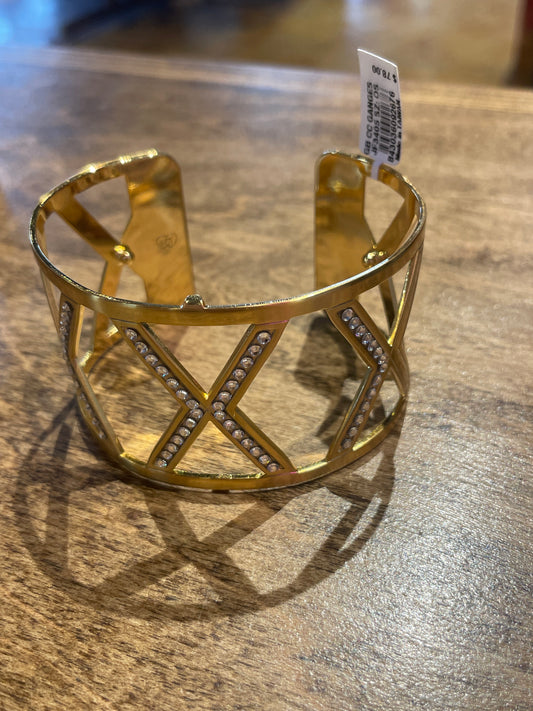 large gold cuff