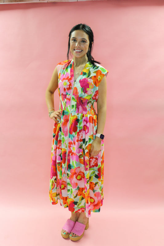 ZIP FRONT CLOSURE SLVL DRESS