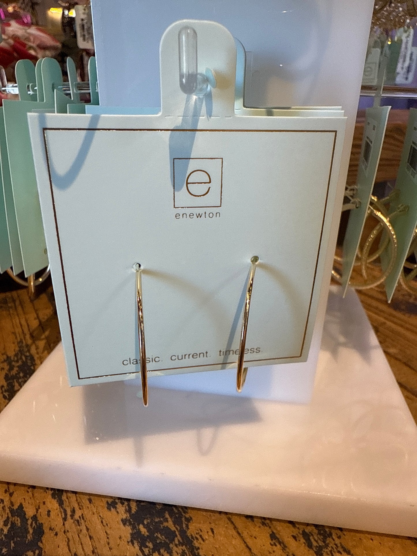 endless gold 1.25 hoop