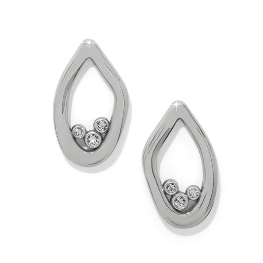 Cascade lumina silver post earring
