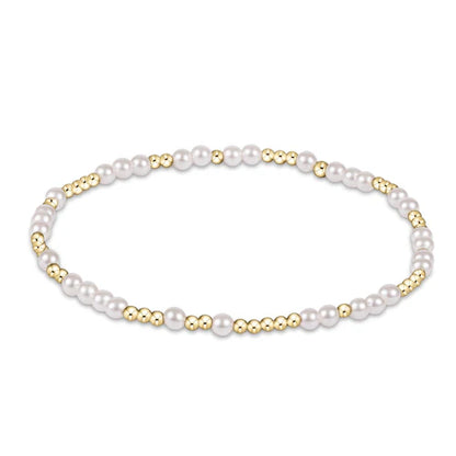Hope Unwritten Bead  Bracelet - Pearl