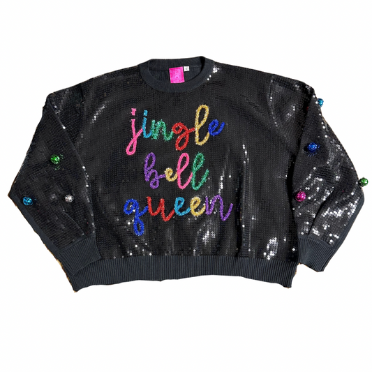 Sequin Jingle Bell Sweater