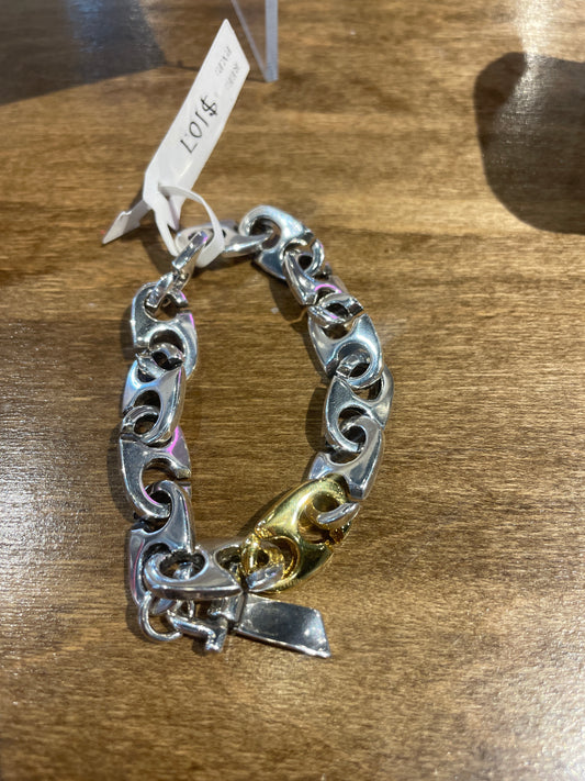 Mariner Chain - silver and gold plated