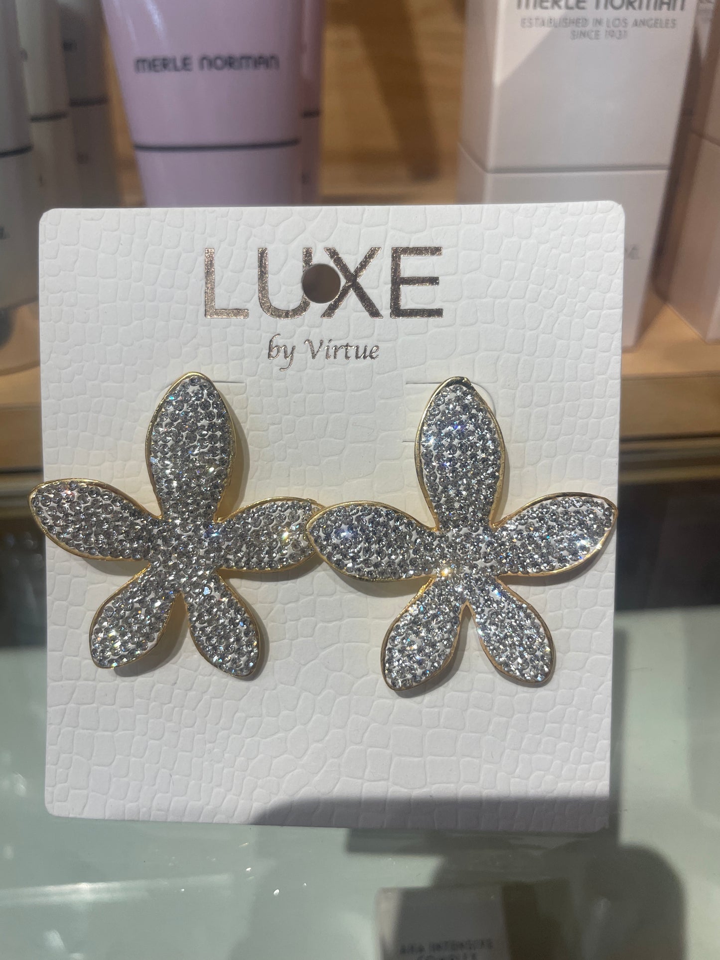 Emily Studded Flower Earrings