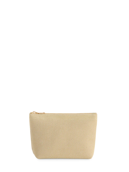 ROBBIE GOLD ZIP UP POUCH
