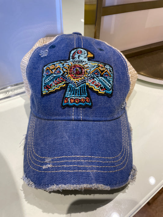 DENIM JULIA BALL CAP