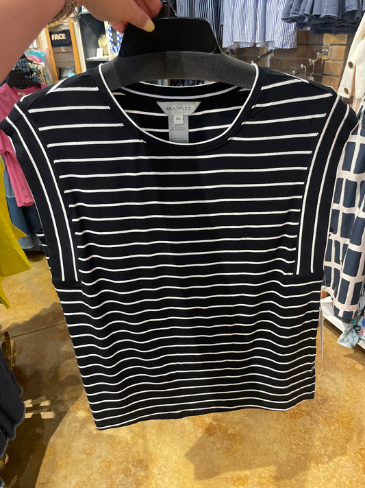 Band Slv Scoop Neck Nk Top
