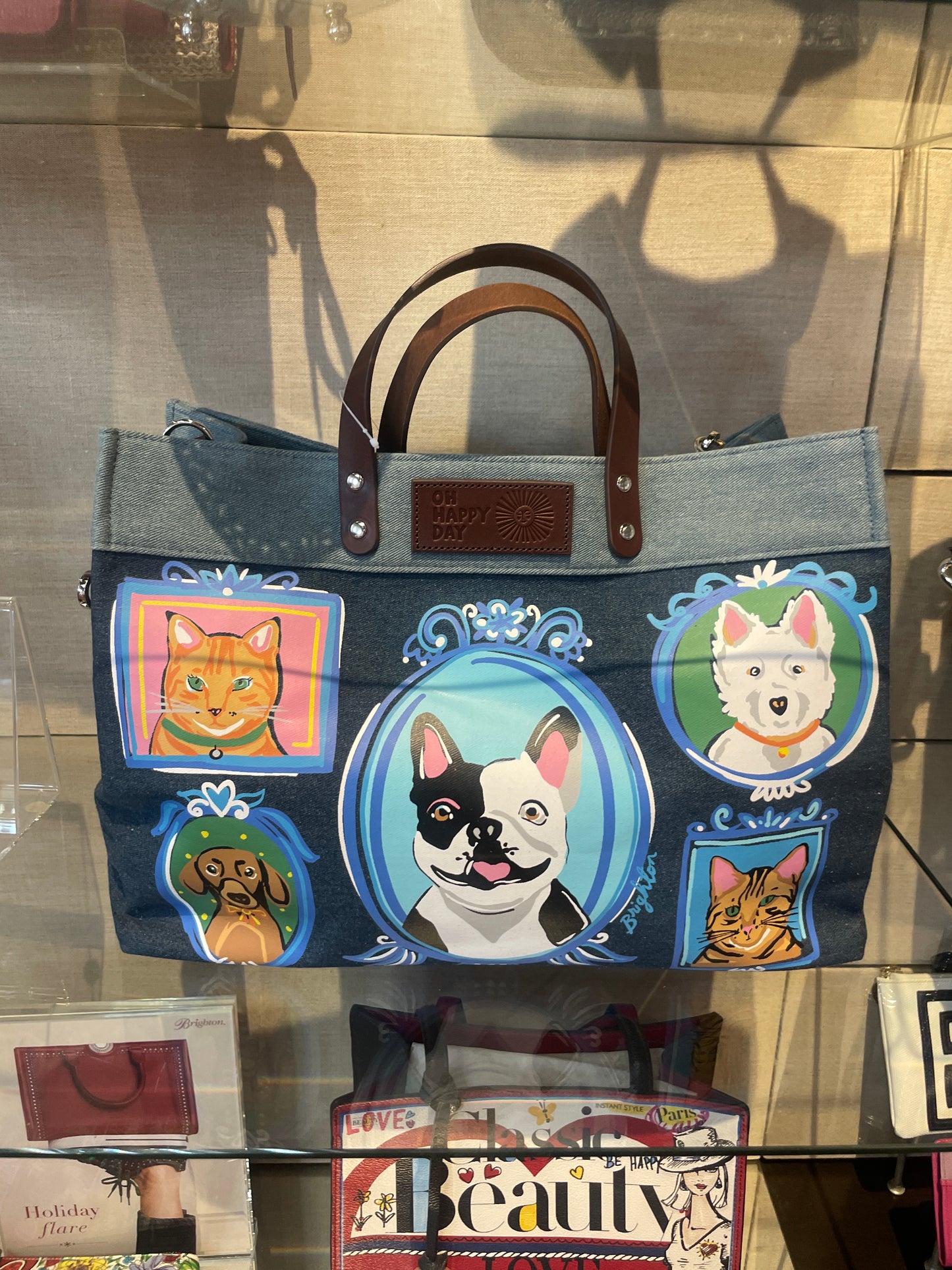 fur family tote