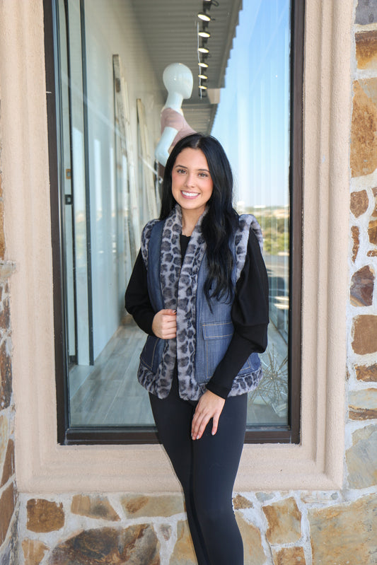 Gilet Jean Fur Vest