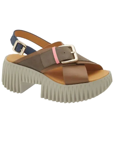 Plia Juno Blush Embossed Cow  Leather
