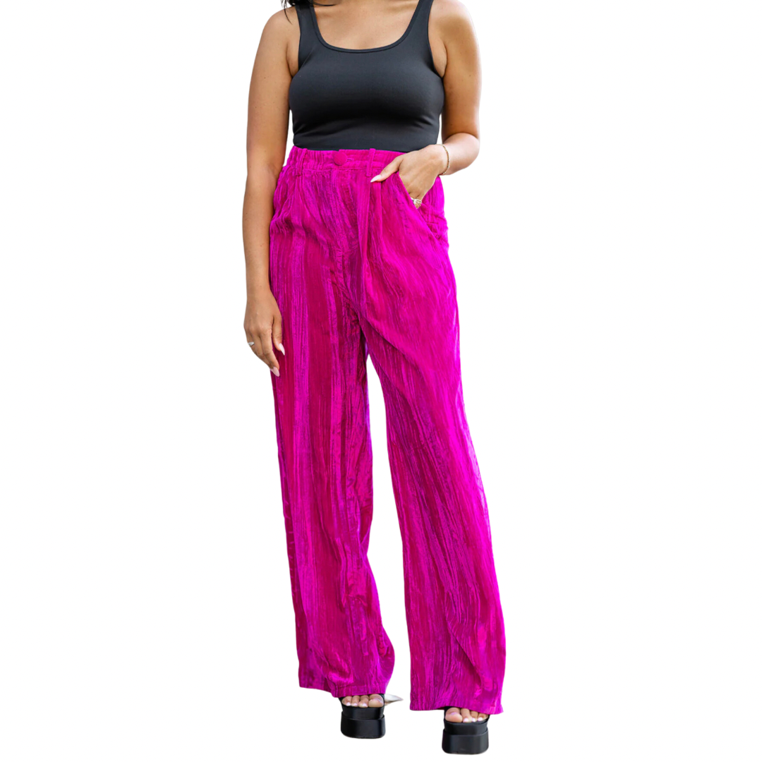 Sondra Fuchsia Pant