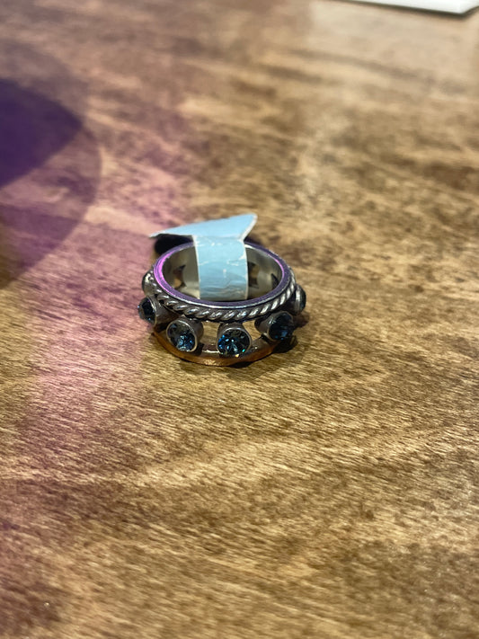 NEPTUNE'S RINGS GEM RING