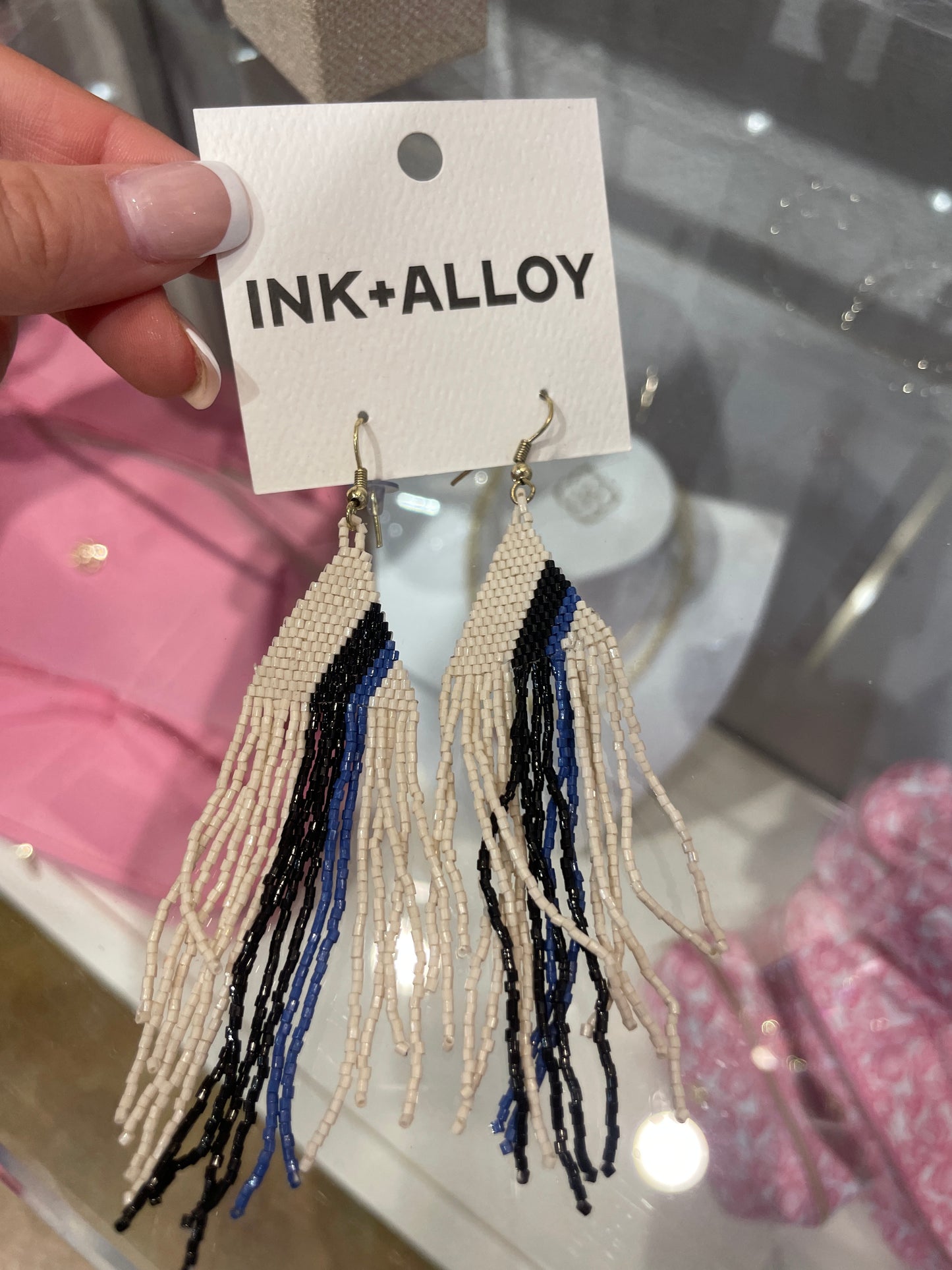 blue stripe ink & alloy