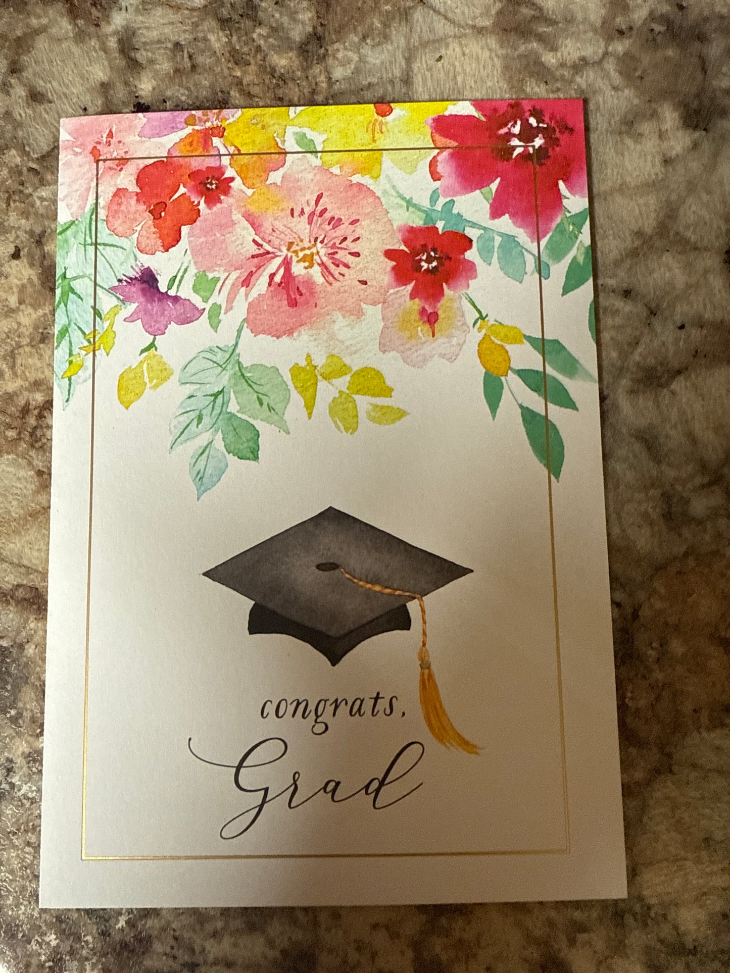 Congrats grad card