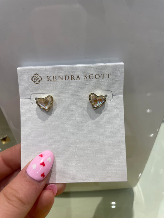 Heart Stud earrings