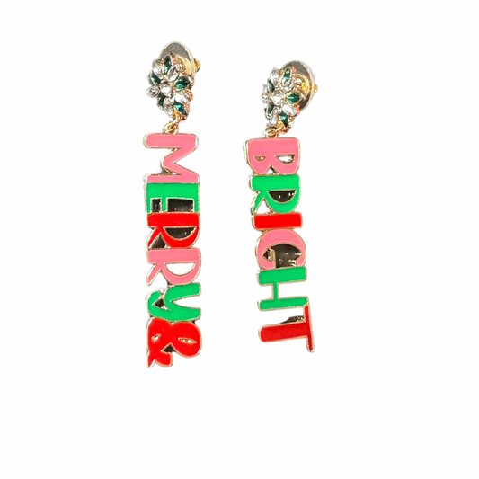 CRYSTAL MERRY & BRIGHT EARRINGS