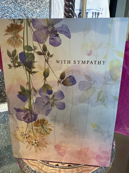 Sympathy/thinking of you