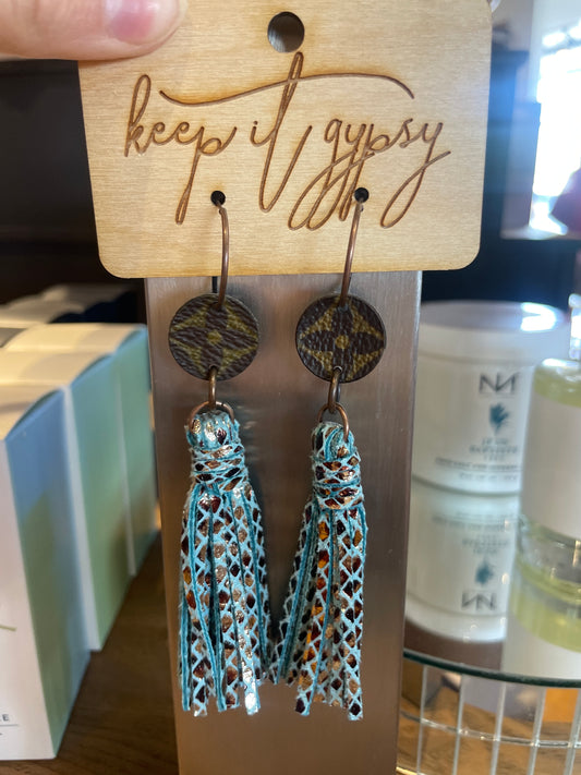 LV TASSLE EARRING
