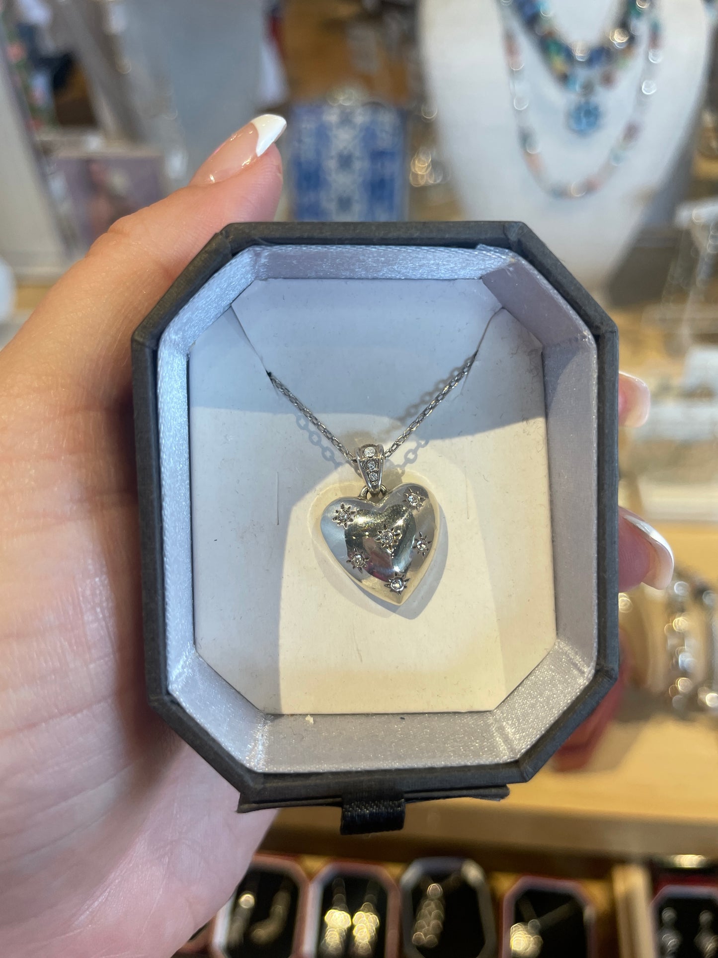 stellar heart necklace