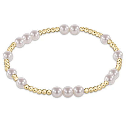 Hope Unwritten Bead  Bracelet - Pearl