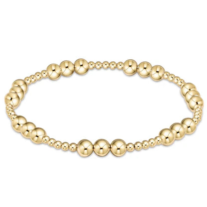 CLASSIC JOY PATTERN BEADED BRACELET
