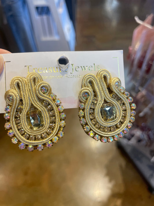 DANGLE STUD EARRING