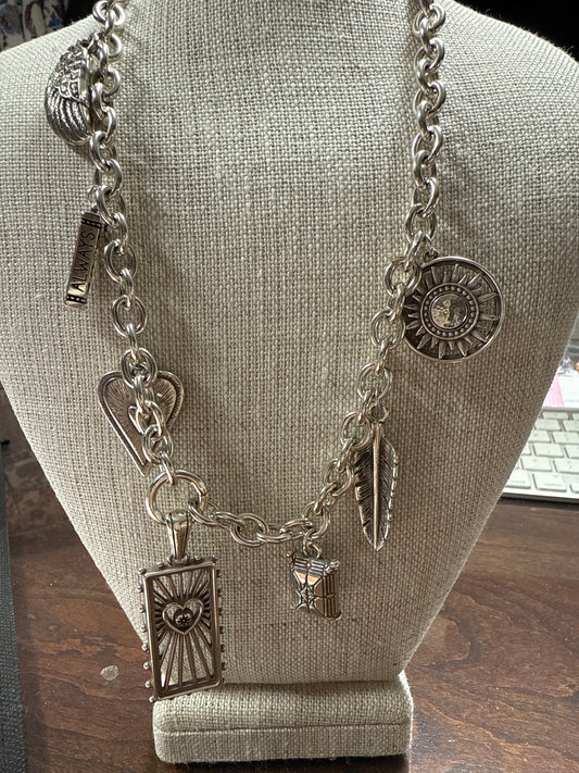 CELESTIAL LOVE CHARM NECKLACE