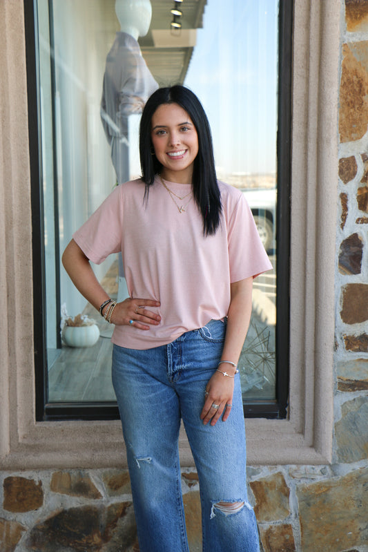 GLITTLER PLAIN COLOR TOPS
