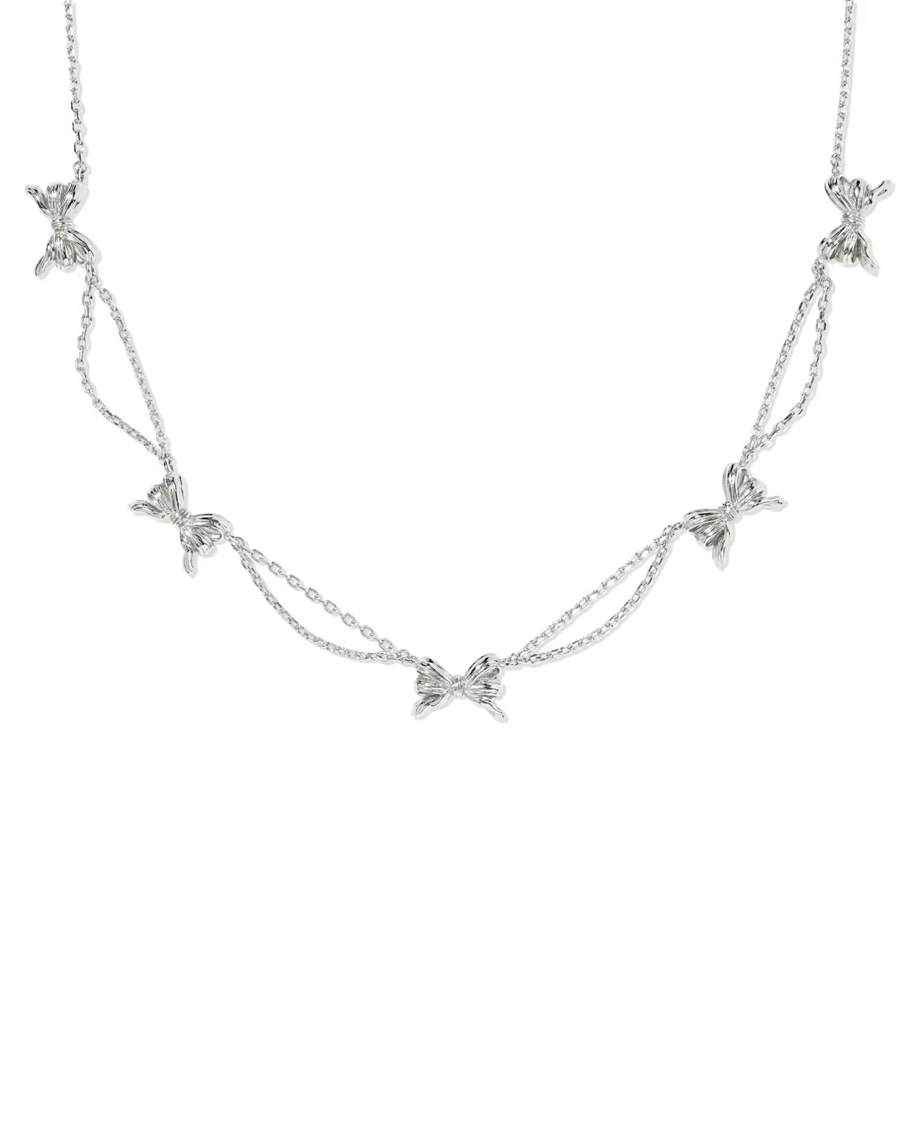 bow strand necklace